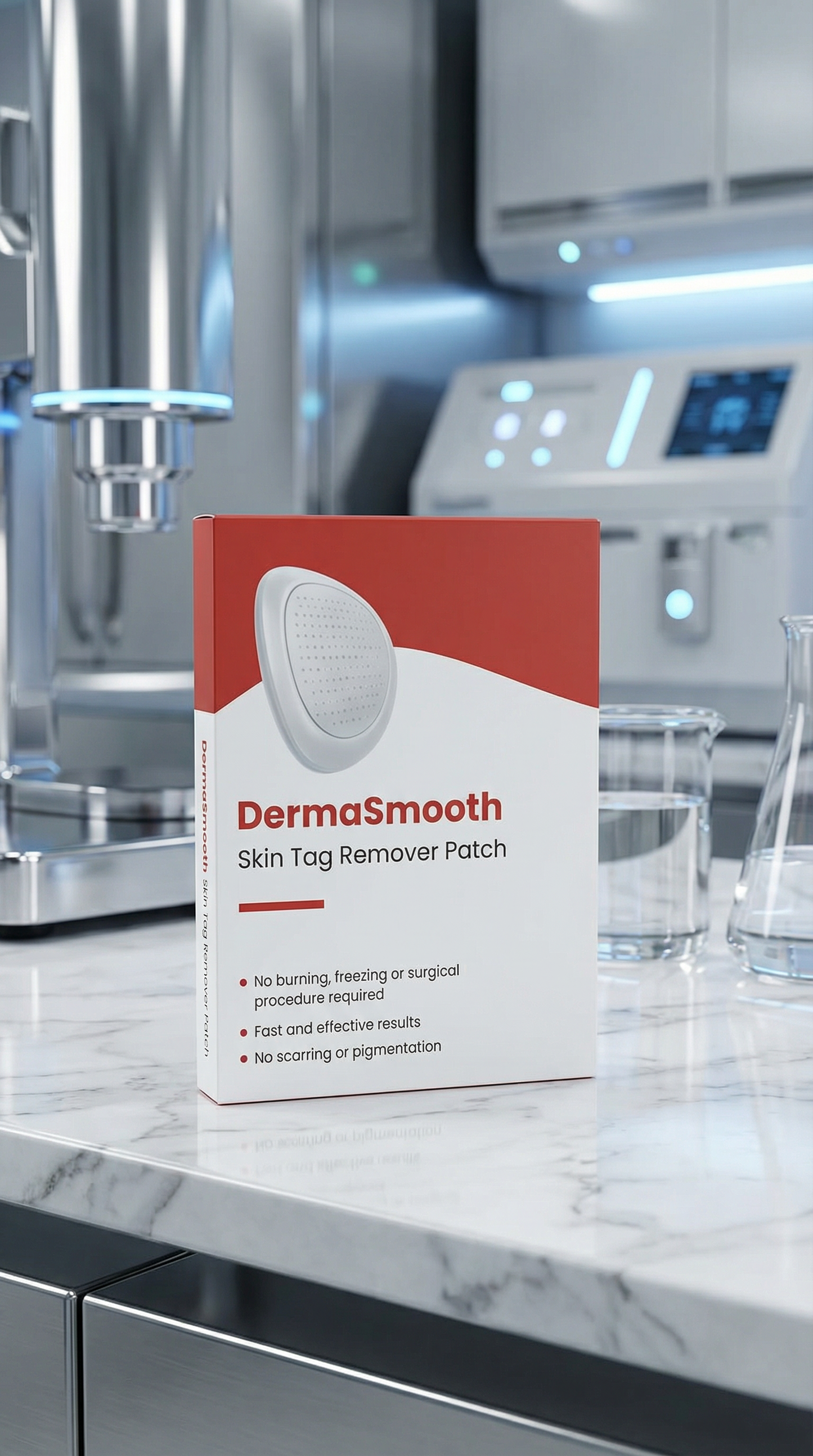 DermaSmooth Skin Tag, Moles & Warts Remover (72 Patches)