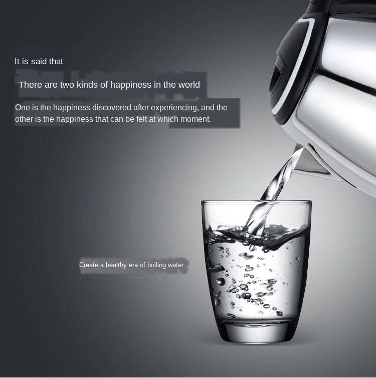 Premium Stainless Steel Electric Kettle | Auto Shut-Off | Fast Boil