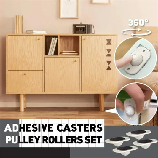 360° Roller Wheels for Household Items