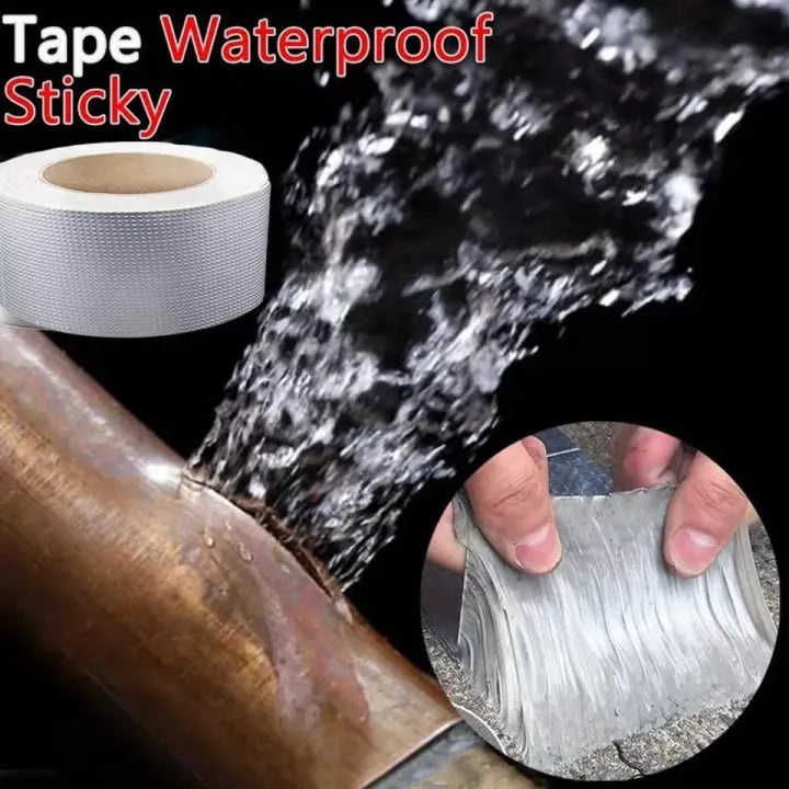 Magic Waterproof Leak Repair Tape | Super Strong Aluminum Foil Butyl Seal Tape (1.5m)