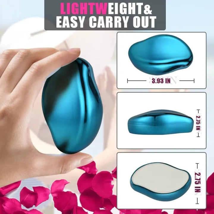 Portable Crystal Magic Hair Eraser: The Painless Way to Smooth Skin on Arms, Legs & Back