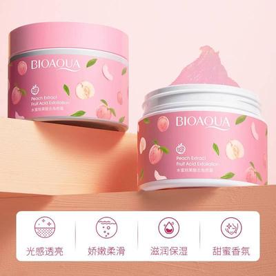Peach Fruit Exfoliating Gel 2-Pack | Brightens, Moisturizes & Fights Wrinkles | All Skin Types