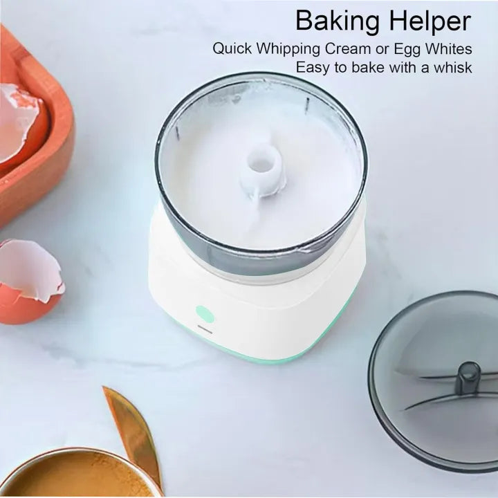 Rechargeable Mini Wireless Meat Grinder | Portable Electric Food Chopper and Mixer