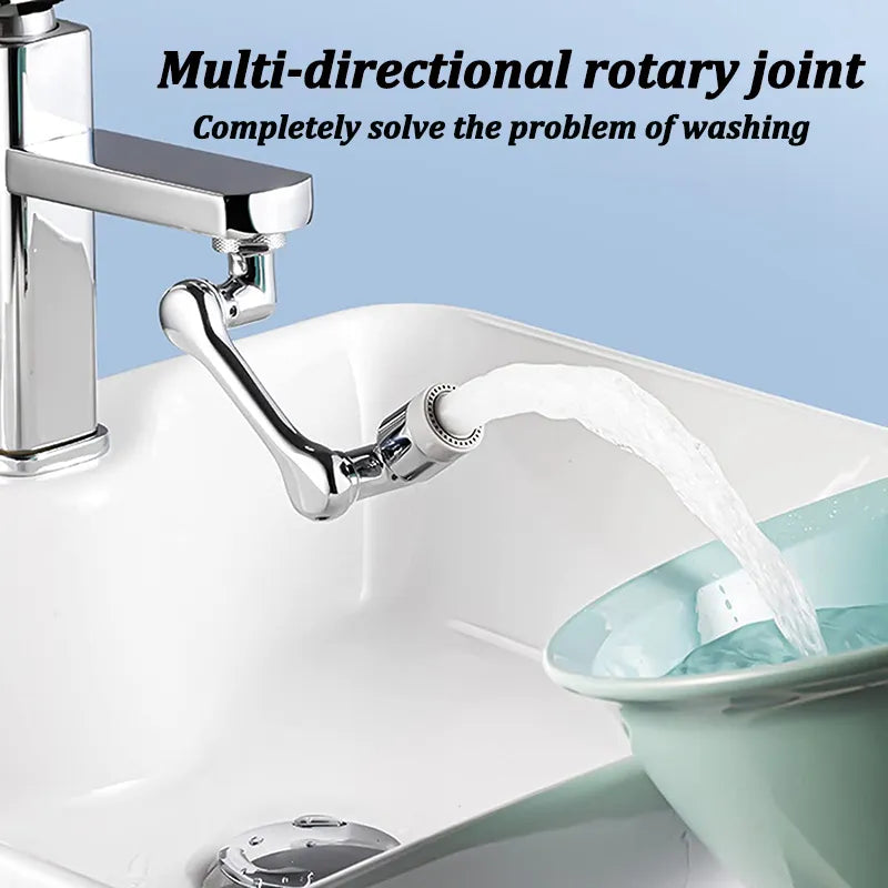 Multi-Function 1080° Rotatable Faucet Sprayer Head
