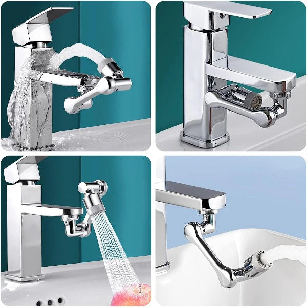 Multi-Function 1080° Rotatable Faucet Sprayer Head