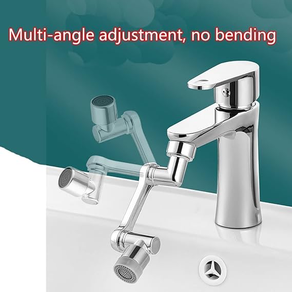 Multi-Function 1080° Rotatable Faucet Sprayer Head