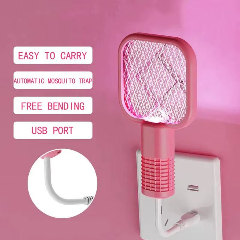 Mini USB Mosquito Killer Racket - Random Color