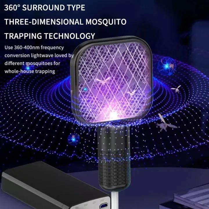 Mini USB Mosquito Killer Racket - Random Color