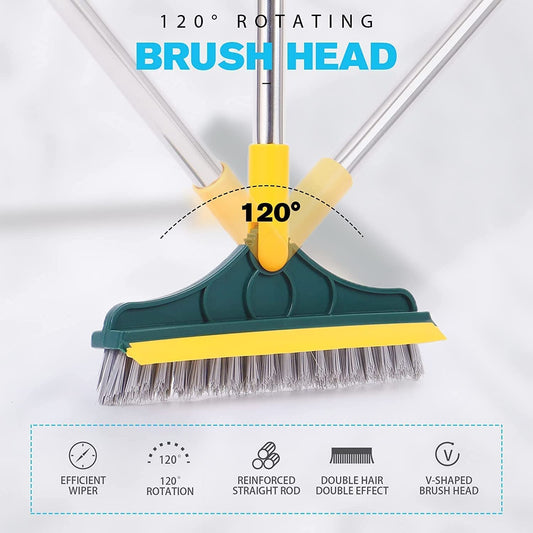 Multipurpose Cleaning Brush With 120° Rotatable Head