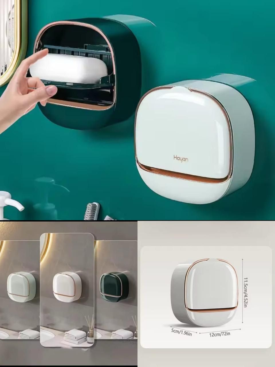 Wall-Mounted Luxury Soap Holder (Random Color)