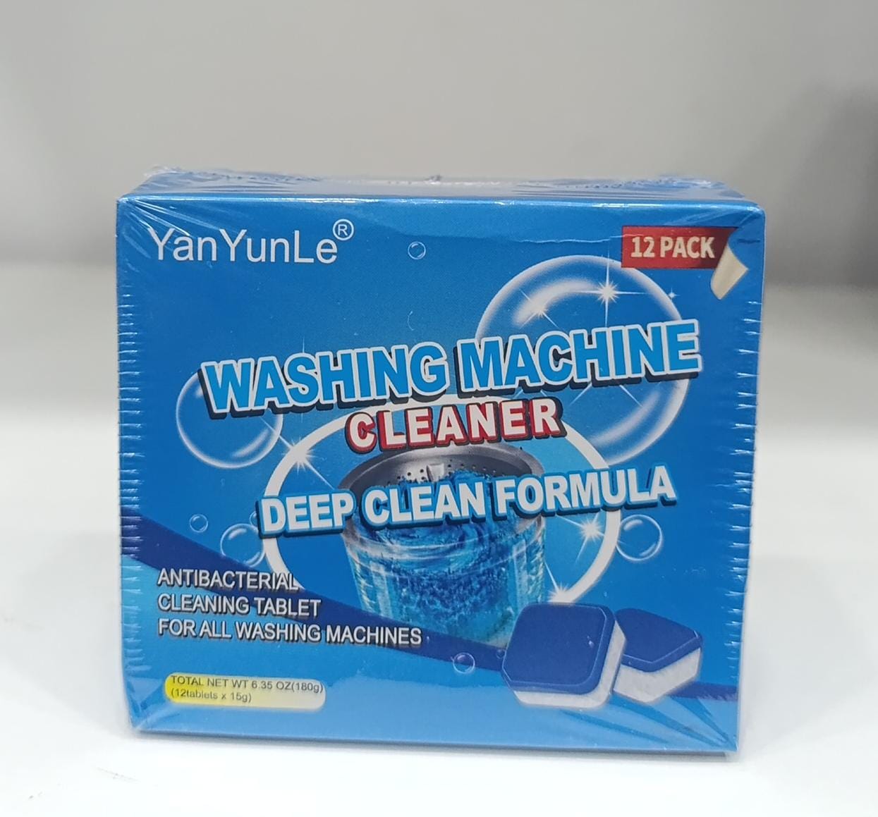 Washing Machine Cleaner Tablets – 12 Tablet Pack
