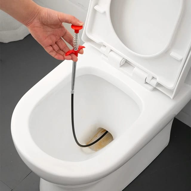 Metal Flexible Wire Drain Cleaner | Clog Remover (60 cm)