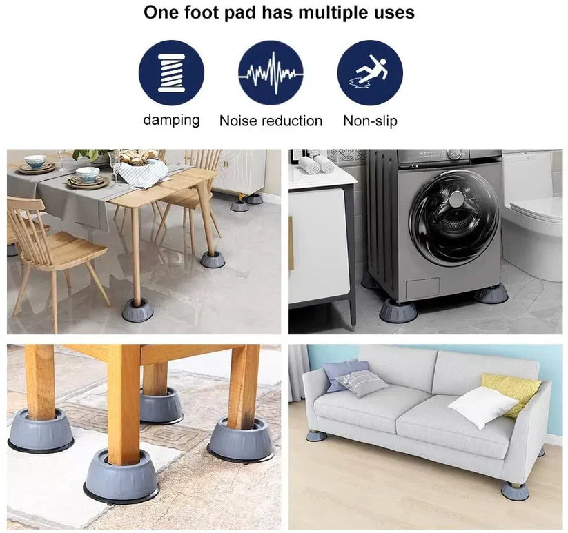 Anti Vibration Pads - 4 Pieces Pack