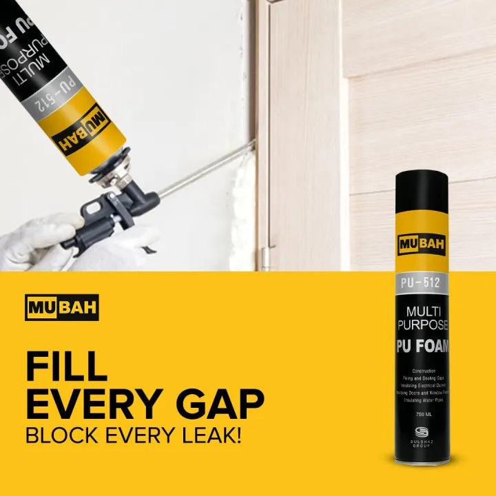 Mubah PU Foam Spray 750ml