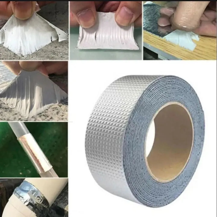 Magic Waterproof Leak Repair Tape | Super Strong Aluminum Foil Butyl Seal Tape (1.5m)