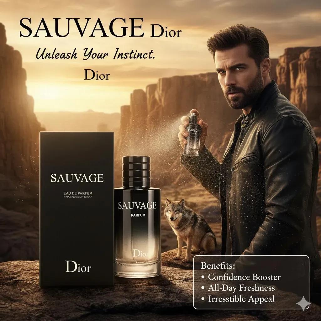 Sauvage Perfume 100ml | Bold. Fresh. Irresistible.