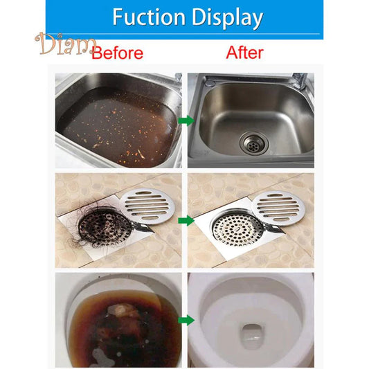 Drain Cleaning Powder (Buildup, Scum, and Rust Remover)