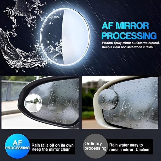 Universal Blind Spot Mirrors (2 Pcs) | Adjustable ABS Frame | Easy Install