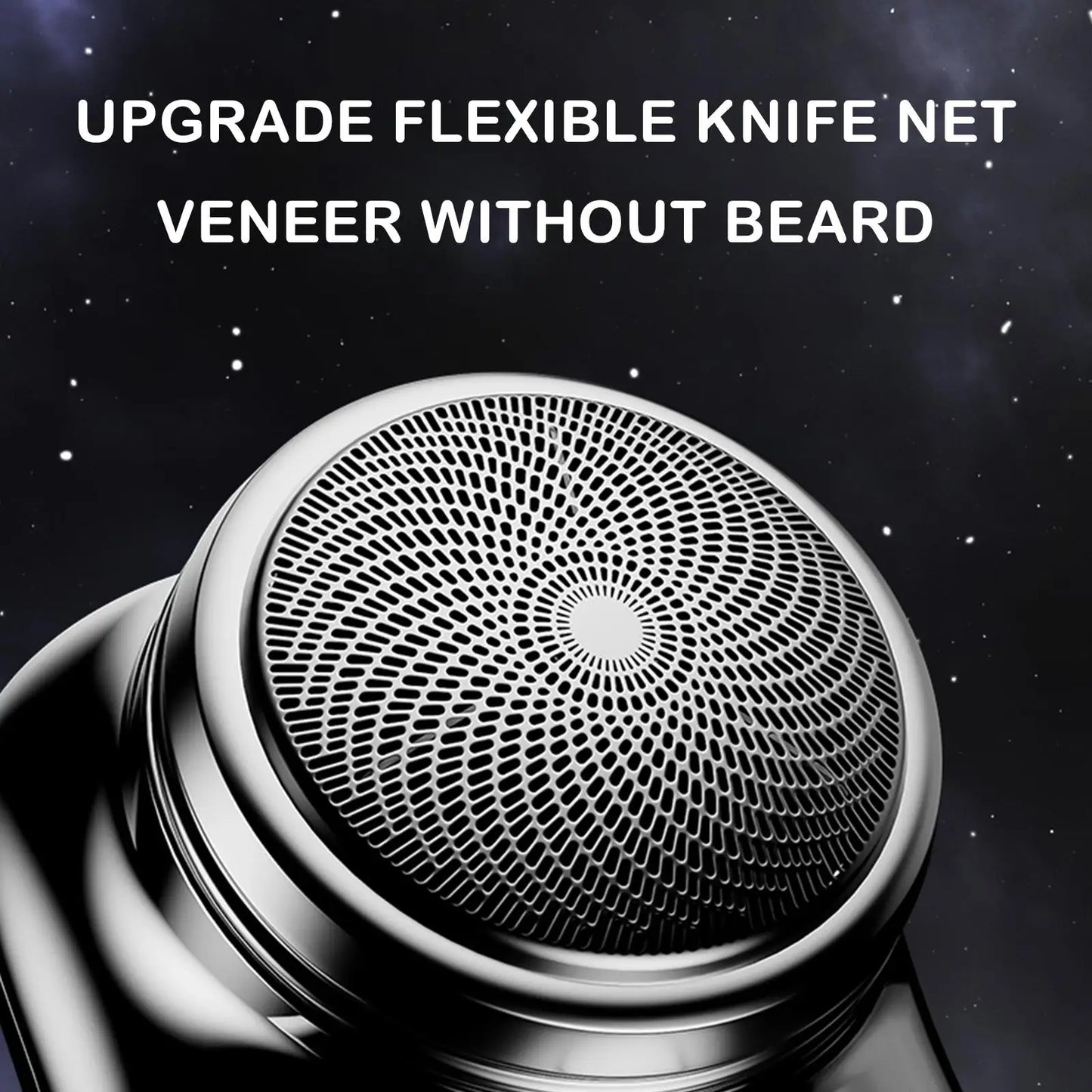 Mini Portable Electric Shaver 3-Blade | Type-C Fast Charging Pocket Razor with Long Battery Life | Random Color