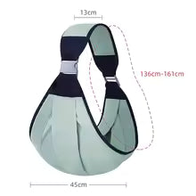 4-Season Breathable Baby Carrier for Newborns – Ergonomic Kangaroo Sling