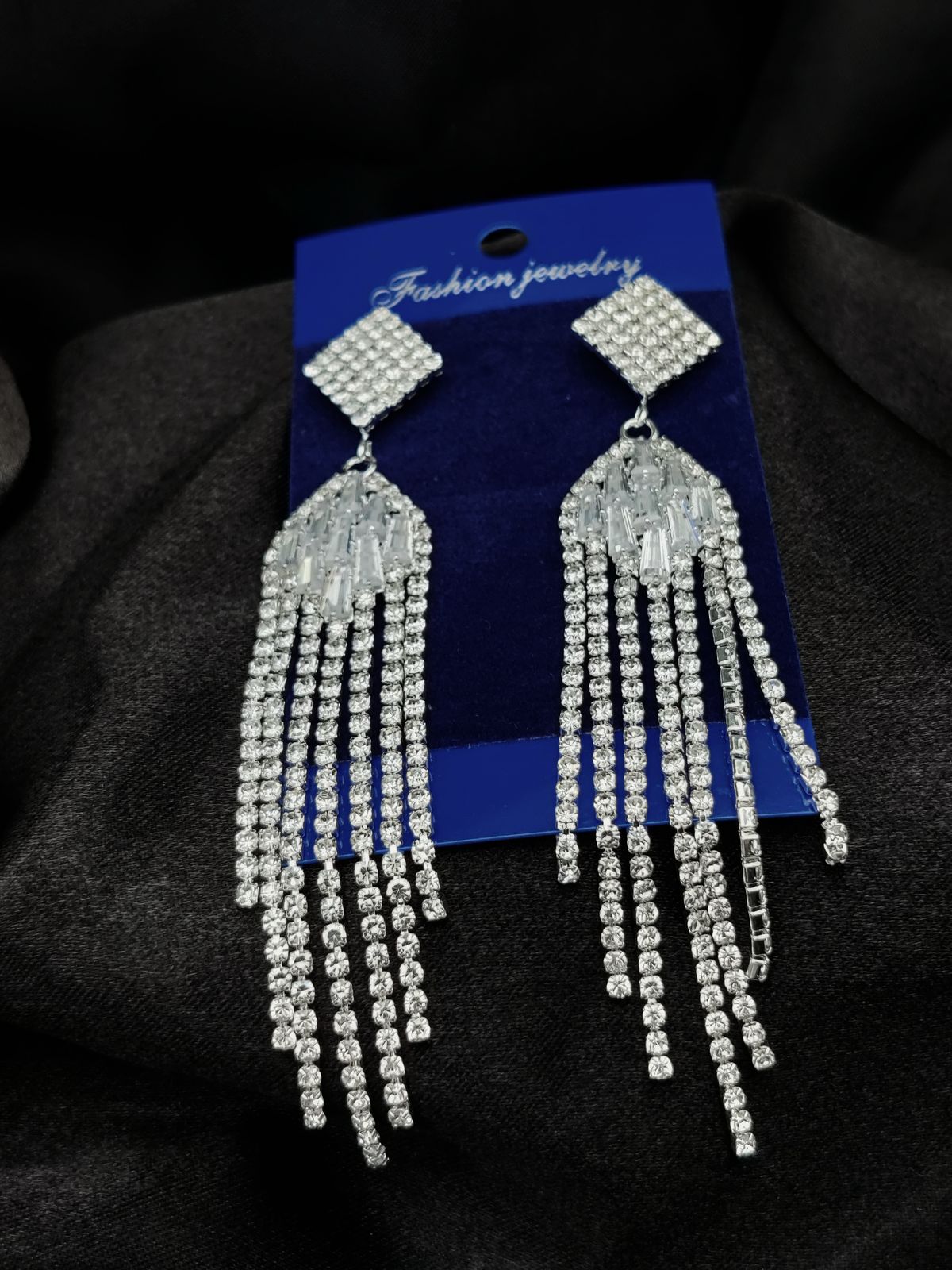 Diamond Cascade Earrings