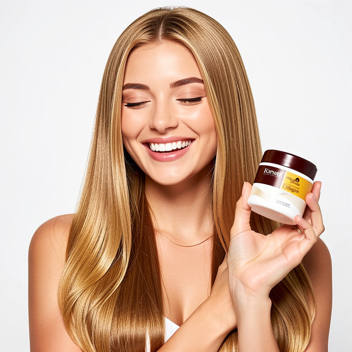 Karseell Collagen Hair Mask | Deep Repair, Shine & Strength (500ml)