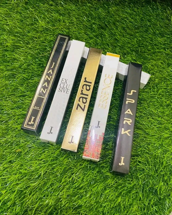 5-Piece J. Pocket Perfume Set for Unisex | Long Lasting Mini Fragrances for All-Day Freshness