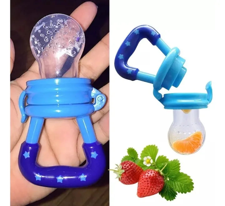Silicone Baby Food Feeder (2-Pack) – Safe, Reusable, Buy 1 Get 1 Free – Perfect for Fruits & Purées!