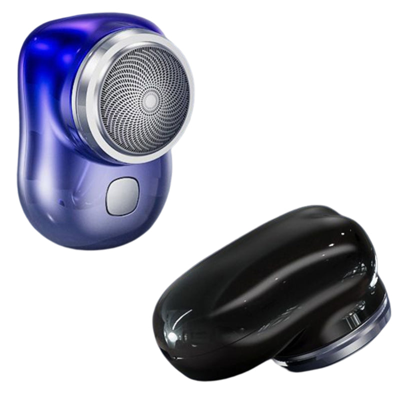 Mini Portable Electric Shaver 3-Blade | Type-C Fast Charging Pocket Razor with Long Battery Life | Random Color