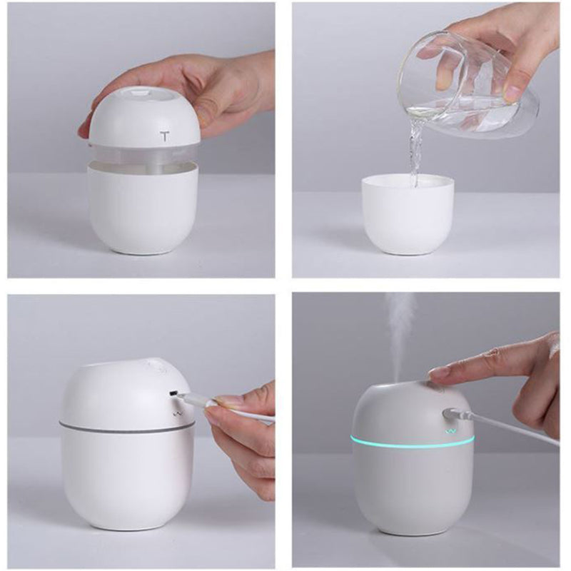 Portable USB Mini Humidifier & Aromatherapy Diffuser