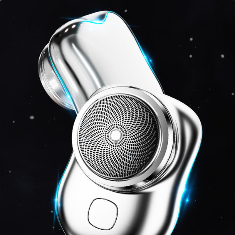 Mini Portable Electric Shaver 3-Blade | Type-C Fast Charging Pocket Razor with Long Battery Life | Random Color