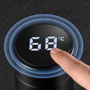 Touch LED Digital Water Bottle | Smart Temperature Flask | 304 Stainless Steel | Leak-Proof | 12-Hour Hot/Cold Vacuum Flask